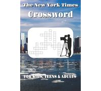 NYT Crossword puzzle: Crossword Puzzles with Easy to Read Print about NYT, New York , News Reporting, and more| 6x9 inches, 120 pages | 50+ puzzles … Gift for Vacation, Holidays, and Relaxation