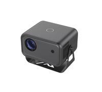 nytvisuel - Mini proiettore portatile ultra HD, con WiFi e Bluetooth, lumen 1080p video portatile, supporto girevole a 180°, per uso interno ed esterno