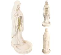 Nyutcwe Vergine Maria Statua da 8 pollici benedetta Madre Maria Statua Titolo di rosario di resina realistica per decorazioni cattoliche della scultura religiosa da tavolo