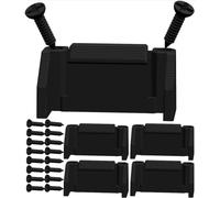 NyVoozy Supporto universale per livelli, confezione da 2, adatto al 90% dei livelli, resistente, nero