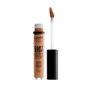 NYX PROFESSIONAL MAKEUP Correttore Can't Stop Won't Stop, Correttore Viso Liquido, Adatto a Tutti gli Incarnati, Neutral Tan, Confezione da 1