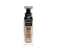 NYX Professional Makeup Fondotinta, Can't Stop Won't Stop Full Coverage Foundation, Lunga tenuta, Waterproof, Finish Matte, Tonalità: Light Ivory