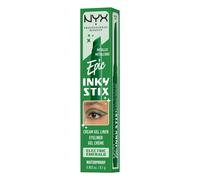 NYX Professional Makeup Epic Inky Stix, Eyeliner in Gel Cremooso Ultra-Pigmentato, Fino a 16 Ore di Tenuta, Punta di Precisione, Shade: Electric Emerald, 0,1 gr