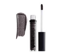 NYX PROFESSIONAL MAKEUP Glitter Goals Liquid Lipstick - Alienated, Deep Grey With Silver Glitter