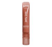 NYX Professional Makeup Jelly Job, Lucidalabbra, Finish Ultra Brillante, Applicatore a Spatola, Formula Vegana, Infuso con Peptidi, Shade: Toast N Jelly, 8 ml