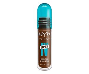 NYX Lip I.V. Gloss idratante per labbra, Cocoa Quench!