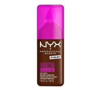 NYX Professional Makeup Fondotinta Soft Matte, Coprenza Modulabile, Tenuta Fino a 24H, Formula Arricchita con Acido Ialuronico, Guaranà e Vitamina C, Make Em Wonder Foundation, Walnut, 30 ml