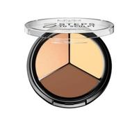 NYX Professional Makeup Palette Sculpting Viso 3 Steps to Sculpt, Palette Contouring, Illuminante e Blush, Nuance: Light