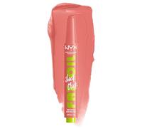 NYX Professional Makeup Balsamo Labbra Idratante, Effetto Shine, Fino a 12h di Idratazione, Con Olio di Avocado, Lampone e Camemoro, Fat Oil Slick Click, Tonalità: Story Or Post, 2 g