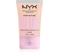 Fondotinta opaco sfumato Bare With Me della NYX Professional Makeup, colore 02- Fair, confezione da 30 ml/1.01 once