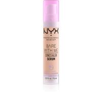 NYX Professional Makeup Bare With Me Concealer Serum correttore idratante 2 in 1 colore 02 Light 9,6 ml