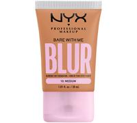 NYX Professional Makeup Bare With Me Blur Tint Foundation fondotinta opacizzante dalla coprenza media 30 ml tonalità 10 Medium