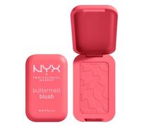 NYX Professional Makeup Blush in Polvere, Per un Look Fresco e Colorato, Arricchito con Burro di Mango, Mandorle e Karitè, Sfumabile, Buttermelt, Tonalità: U Know Butta, 5 g