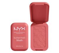 NYX Professional Makeup Blush in Polvere, Per un Look Fresco e Colorato, Arricchito con Burro di Mango, Mandorle e Karitè, Sfumabile, Buttermelt, Tonalità: Feeling Butta, 5 g