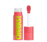 NYX Professional Makeup Blush, Per Tutti i Tipi di Pelle, Guance Luminose, Effetto Baciate dal Sole, Formula Vegana con Peptidi, Olio di Lampone e Kiwi, Fat Cheeks, Tonalità Big Fizz, 8 ml