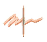 NYX Professional Makeup Brow Highlighter, Matita Sopracciglia a Doppia Estremità, Per Sollevare, Illuminare e Correggere, Wonder Pencil, Warm Deep