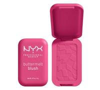 NYX Professional Makeup, Buttermelt Blush Tono Butta with Me, 5 g - Blush cremoso in polvere infuso con burro di karitè, mango e mandorle, dura fino a 12 ore, non sbiadisce, formula vegana