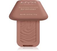 NYX Professional Makeup Bronzer, Per un Look Abbronzato e Luminoso, Tenuta fino a 12h, Resiste alle Sbavature, No Transfer, Buttermelt, Tonalità: Deserve Butta, 5 g
