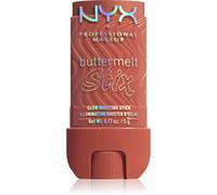 NYX Professional Makeup Buttermelt Glow Stix illuminante in stick colore 13 Left On Melt 5 g