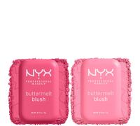 NYX Professional Makeup Buttermelt Powder Blush up to 12H Wear Blush Bundle (Various Shades) - My Butta Half My Butta Half