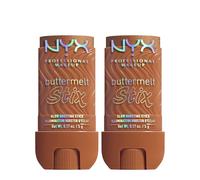 NYX Professional Makeup Buttermelt Stix Illuminante in Stick a Lunga Tenuta 8 Ore per Viso e Corpo Uniformante con Punta di Precisione Formula Vegana con Burro di Cupuaçu e Cocco 11 Melt You Later
