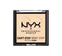 NYX Professional Makeup Can't Stop Won't Stop Mattifying Powder cipria opacizzante colore 01 Fair 6 g