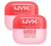 NYX Professional Makeup Cipria in Polvere Wonder Snatch 02 Cheeky Cherry Libera Fissante e Traslucida a Lunga Tenuta Texture Vellutata Formula Vegana Arricchita con Peptidi e Tè Verde - 2 Ciprie