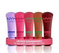 NYX PROFESSIONAL MAKEUP - Cofanetto X5 - BALME Labbra Tinted Mates - SMUSHY -Tintes: SUGAR SMUSH/SWIPE SESH/SNUGGLE SZN/SOFT SMILE/SMUDGE FUDGE