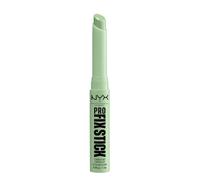 NYX Professional Makeup Correttore Verde, Corregge le Discromie per Pelli da Chiare a Medie, Tenuta fino a 12h, Arricchito con Acido Ialuronico, Pro Fix Stick, Tonalità: Green, 1,6 g