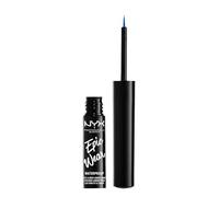 NYX Professional Makeup Eyeliner liquido semi-permanente Epic Wear, a lunga tenuta, Waterproof, per viso e corpo, finish matte, Colore: sapphire