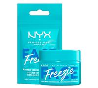 NYX Professional Makeup Face Freezie Cooling Primer+Moisturizer Base Trucco 2in1 Rinfrescante e Idratante 50ml + Maschera Patch Contorno Occhi Riutilizzabile Rinfrescante Contro le Occhiaie - Set da 2