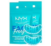 NYX Professional Makeup Face Freezie Maschera Patch Contorno Occhi Riutilizzabile Effetto Rinfrescante Lunga Durata 24h Contro le Occhiaie Idrata Illumina la Pelle - 2 Maschere Riutilizzabili