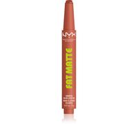 NYX Professional Makeup Fat Matte balsamo labbra con effetto opacizzante Cozy Whipped 2 g