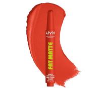NYX Professional Makeup Fat Matte Smooth Color Lipstick , Rossetto Cremoso, Colore Intenso e Comfort Assoluto, Con Olio di Lampone e Polvere di Tapioca, Shade: Comfy Caramel, 2gr
