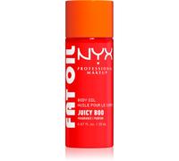 NYX Professional Makeup Fat Oil Body olio corpo nutriente per idratazione e brillantezza con profumazione Juicy Boo 20 ml