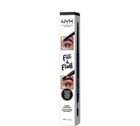 NYX Professional Makeup Fill and Fluff Eyebrow Pomade Pencil 0.2g (Various Shades) - Black Black