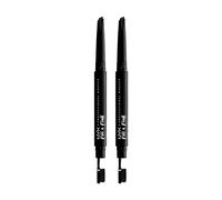 NYX PROFESSIONAL MAKEUP Fill & Fluff Eyebrow Pomade Pencil - Espresso, 2 Count