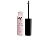 NYX Professional Makeup, Fissante per Sopracciglia Bare with Me Hemp, Per modellare le sopracciglia, Tenuta da leggera a forte, Arricchito con olio di semi di canapa sativa, Finish trasparente