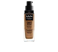 NYX Professional Makeup Fondotinta, Can't Stop Won't Stop Full Coverage Foundation, Lunga tenuta, Waterproof, Finish Matte, Tonalità: Golden