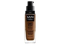 NYX Professional Makeup Fondotinta, Can't Stop Won't Stop Full Coverage Foundation, Lunga tenuta, Waterproof, Finish Matte, Tonalità: Sienna