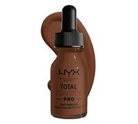 NYX Professional Makeup Fondotinta Total Control Pro Drop, Dosaggio preciso, Copertura personalizzabile e modulabile, Formula vegana, Finish come una seconda pelle, 13 ml, Tonalità: Deep Rich