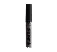 NYX PROFESSIONAL MAKEUP Glitter Goals Liquid Lipstick - Alienated, Deep Grey With Silver Glitter