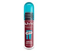 NYX Professional Makeup Gloss e Tinta Labbra Idratante 2in1, Idratazione fino a 12H, Con Vitamina B12 e Magnesio, Lip IV Hydrating Gloss Stain, Tonalità: 07 Bubblegum Burst