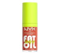 NYX Professional Makeup Gloss Labbra, Finish Cremoso e Lucido, Fino a 12H di Idratazione, Maxi Applicatore, Con Squalano, Olio di Lampone e Camemoro, Fat Oil Lip Drip, Tonalità: Follow Back