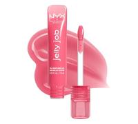 NYX Professional Makeup Jelly Job, Lucidalabbra, Finish Ultra Brillante, Applicatore a Spatola, Formula Vegana, Infuso con Peptidi, Shade: Jelly Blushin, 8 ml