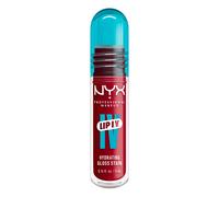 NYX Professional Makeup Gloss e Tinta Labbra Idratante 2in1, Idratazione fino a 12H, Con Vitamina B12 e Magnesio, Lip IV Hydrating Gloss Stain, Tonalità: 11 Red-y.Set.Wet!