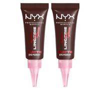 NYX Professional Makeup Lid Lingerie Ombretto Cremoso 2x 06 Mocha Mesh | No Transfer Lunga Tenuta 24H Super Pigmentato - Finish Matte