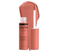 NYX PROFESSIONAL MAKEUP Lucidalabbra al burro, non appiccicoso, Bit Of Honey (Peach Nude)