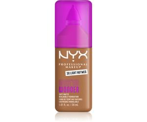 NYX Professional Makeup Make ‘Em Wonder fondotinta opacizzante leggero colore 30 Light Nutmeg 30 ml