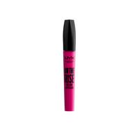 NYX Professional Makeup On The Rise Volume Liftscara, Mascara per lifting e volume istantanei, Scovolino in elastomero a forma di clessidra, Formula vegana, 10 ml, Colore: Extreme Black